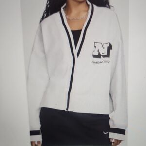 Nike Phoenix Fleece Women's Over Oversized Cardigan Size S
